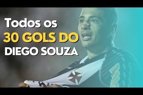 30 gols de Diego Souza no Vasco.