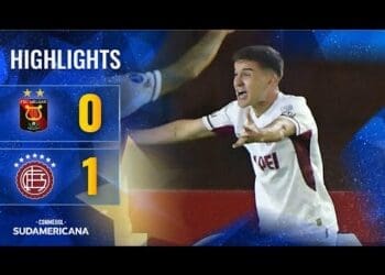 Confira os destaques de Melgar 0 x 1 Lanús, parte do grupo do Vasco na Sul-Americana.