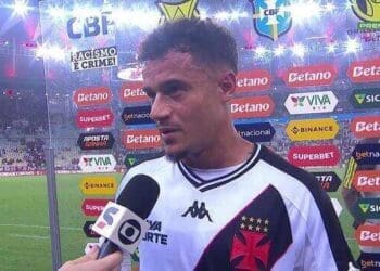 Veja a entrevista de Philippe Coutinho após o empate entre Urubu e Vasco em 1 a 1.
