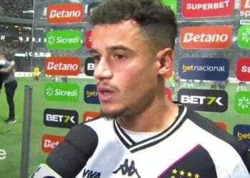 Veja a entrevista de Philippe Coutinho após o jogo Atlético-MG 2 x 1 Vasco.