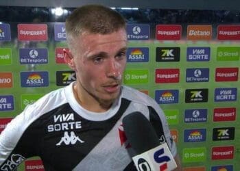 Confira a entrevista de Maxime Dominguez após o jogo Vasco 0 x 0 Bangu.