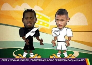 ‘Globo Esporte’ revisita confronto entre Dedé e Neymar em 2011; confira a reportagem