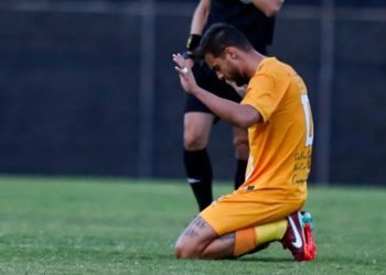 Bruno Cosendey em campo pelo Brasiliense
