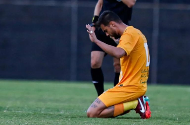 Bruno Cosendey em campo pelo Brasiliense