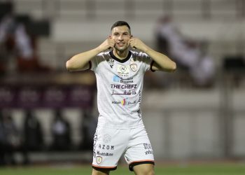 Cristian Guanca em ação pelo Al-Shabab