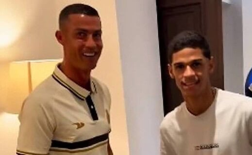Cristiano Ronaldo e Luva de Pedreiro