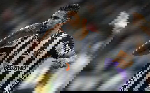 Diego Costa nos tempos de Atlético-MG