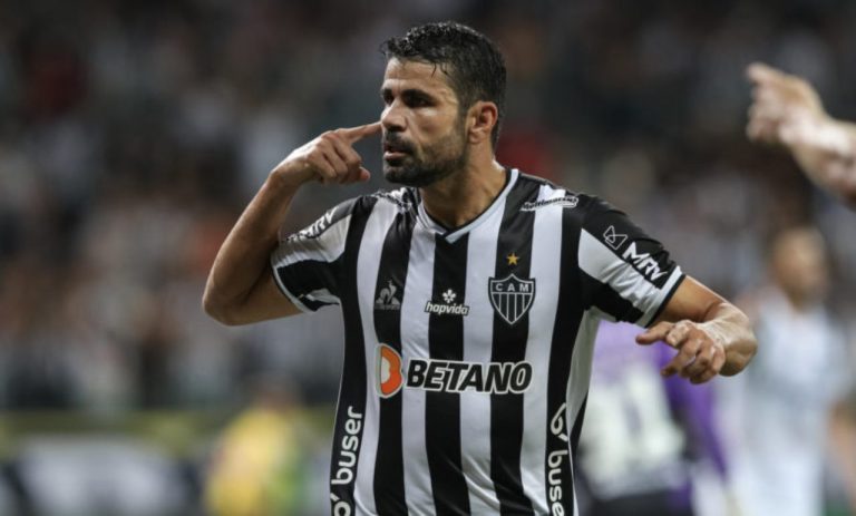 Diego Costa nos tempos de Atlético-MG