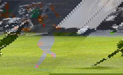 Fellipe Bastos durante o jogo contra o Sport