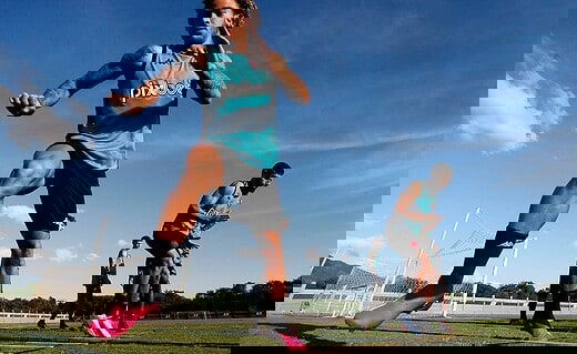 Figueiredo treinando no CT Moacyr Barbosa