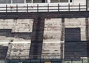 Situação da arquibancada de São Januário