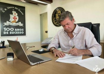 Jorge Salgado, presidente do Vasco