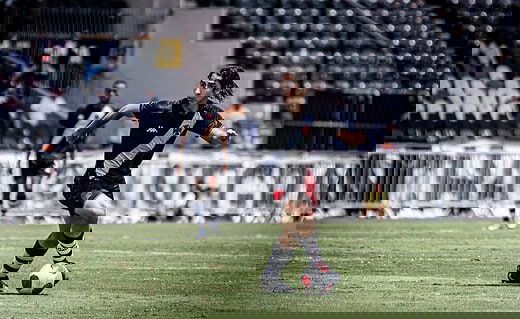 JP em ação pelo Sub-20 do Vasco