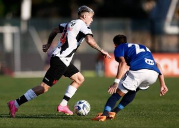 Orellano durante o jogo contra o Cruzeiro