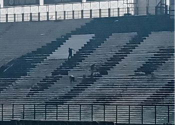 Vasco renova pintura de São Januário