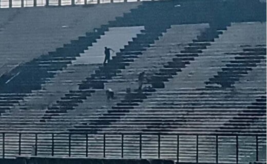 Vasco renova pintura de São Januário