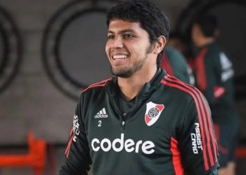 Robert Rojas pertence ao River Plate, da Argentina