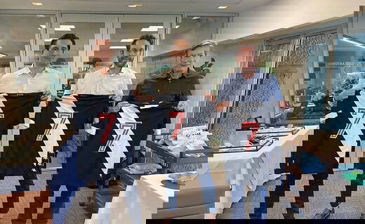 Jorge Salgado e executivos da 777 Partners