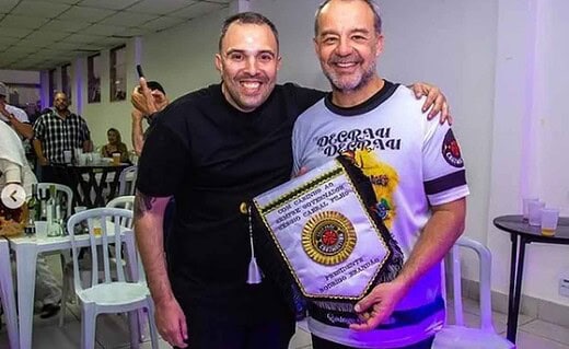 Sérgio Cabral é homenageado pela União Cruzmaltina