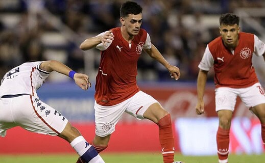 Alan Soñora em ação pelo Independiente-ARG