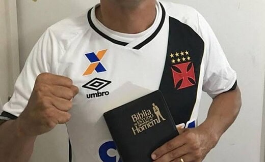 Cabo Daciolo, torcedor do Vasco da Gama