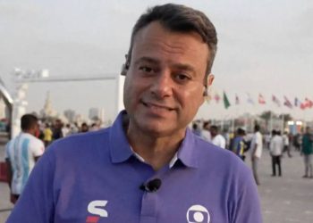 Eric Faria, repórter do Grupo Globo