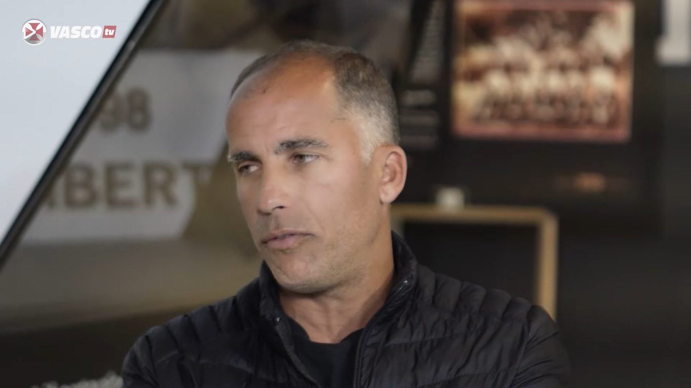 Felipe participa de vídeo da Vasco TV