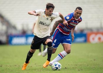Galarza durante o jogo contra o Fortaleza