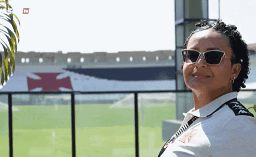 Gladys Santos, torcedora e funcionária do Vasco da Gama