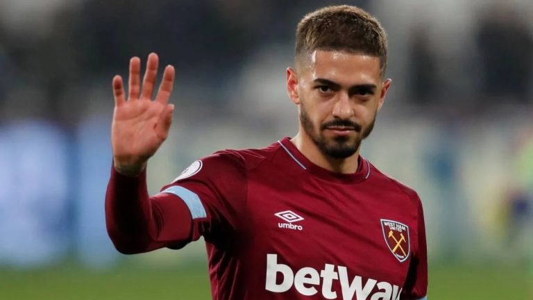Manuel Lanzini, meia do West Ham, da Inglaterra