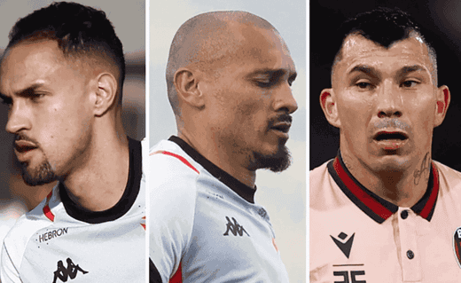 Serginho, Maicon e Medel, reforços do Vasco