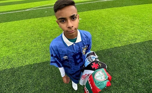 Rafinha, neto de Dener, quer seguir os passos do avô