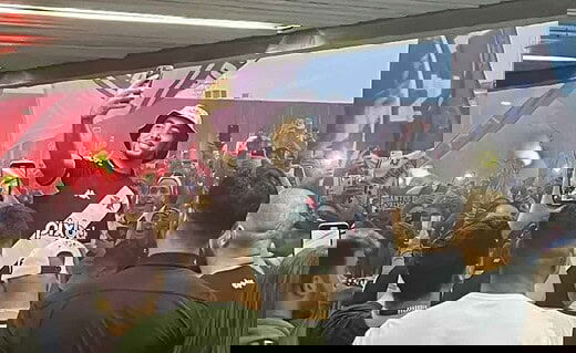 Payet na chega ao Rio de Janeiro