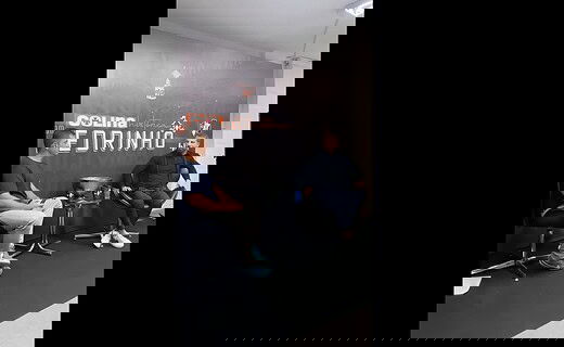 Pedrinho em evento do BMG sobre os 25 anos da Libertadores