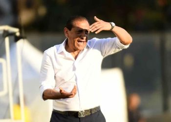 Ramón Díaz durante Vasco x Grêmio