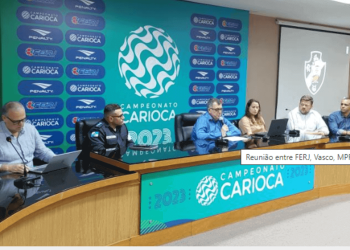 Reunião entre FERJ, Vasco, MPRJ e órgãos competentes aconteceu na sede da entidade