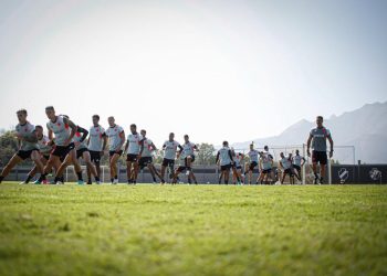 Treino do Vasco nesta terça-feira