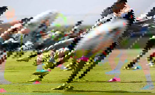 Treino do Vasco no CT Moacyr Barbosa