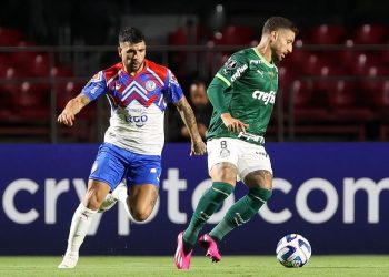 Zé Rafael em Palmeiras x Cerro Porteño pela Libertadores 2023