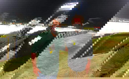 Mário Bittencourt e Jorge Salgado em São Januário