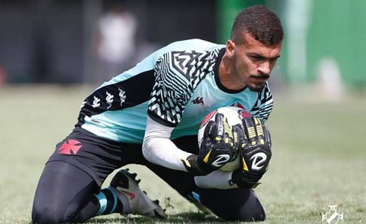 Cadu, goleiro do Sub-20 do Vasco