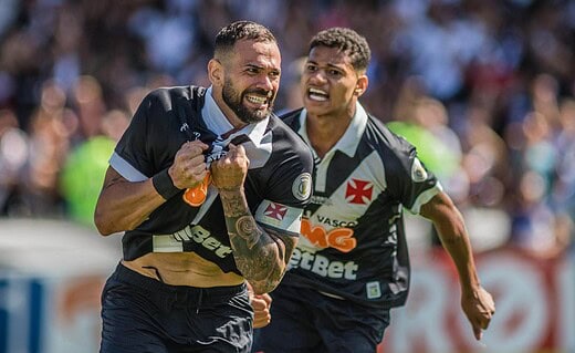 Leandro Castan em vitória sobre o Fluminense em 2019