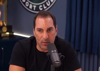 Edmundo em participação no Flow Sport Club