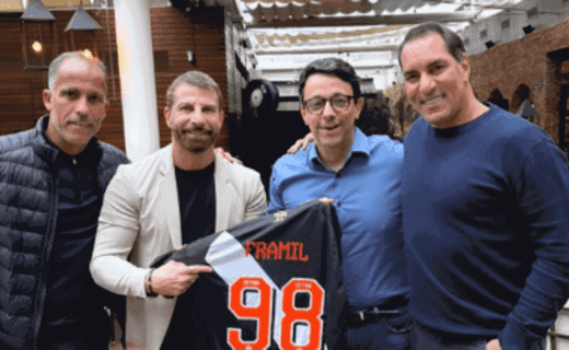 Felipe, Pedrinho, Leonardo Framil e Edmundo