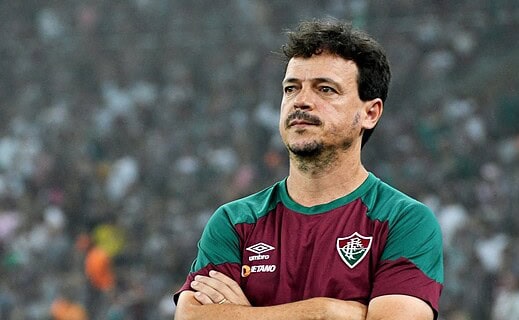 Fernando Diniz em Fluminense x Vasco pelo Brasileiro 2023