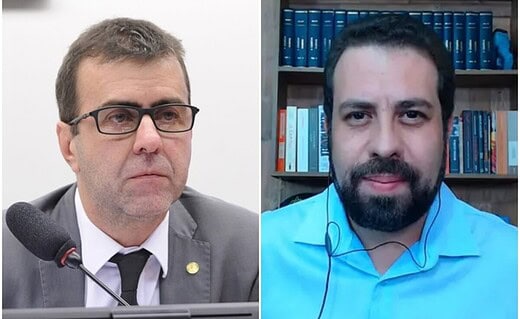 Marcelo Freixo e Guilherme Boulos