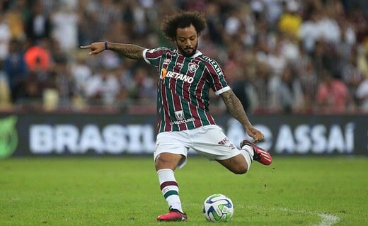 Marcelo em ação pelo Fluminense