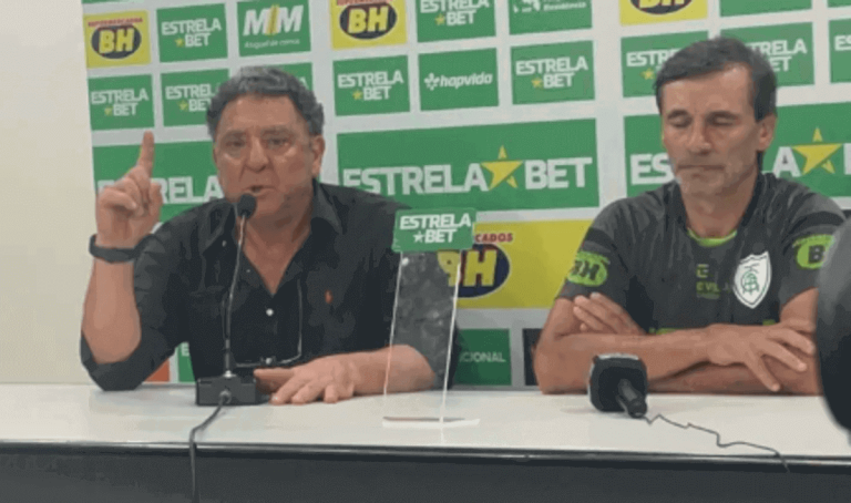 Salum faz pronunciamento após derrota do América para o Vasco