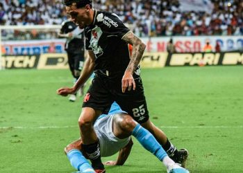 Marlon Gomes em jogo contra o Bahia