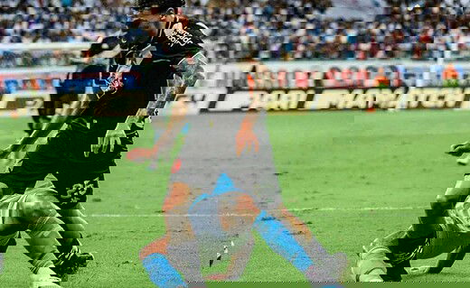 Marlon Gomes em jogo contra o Bahia